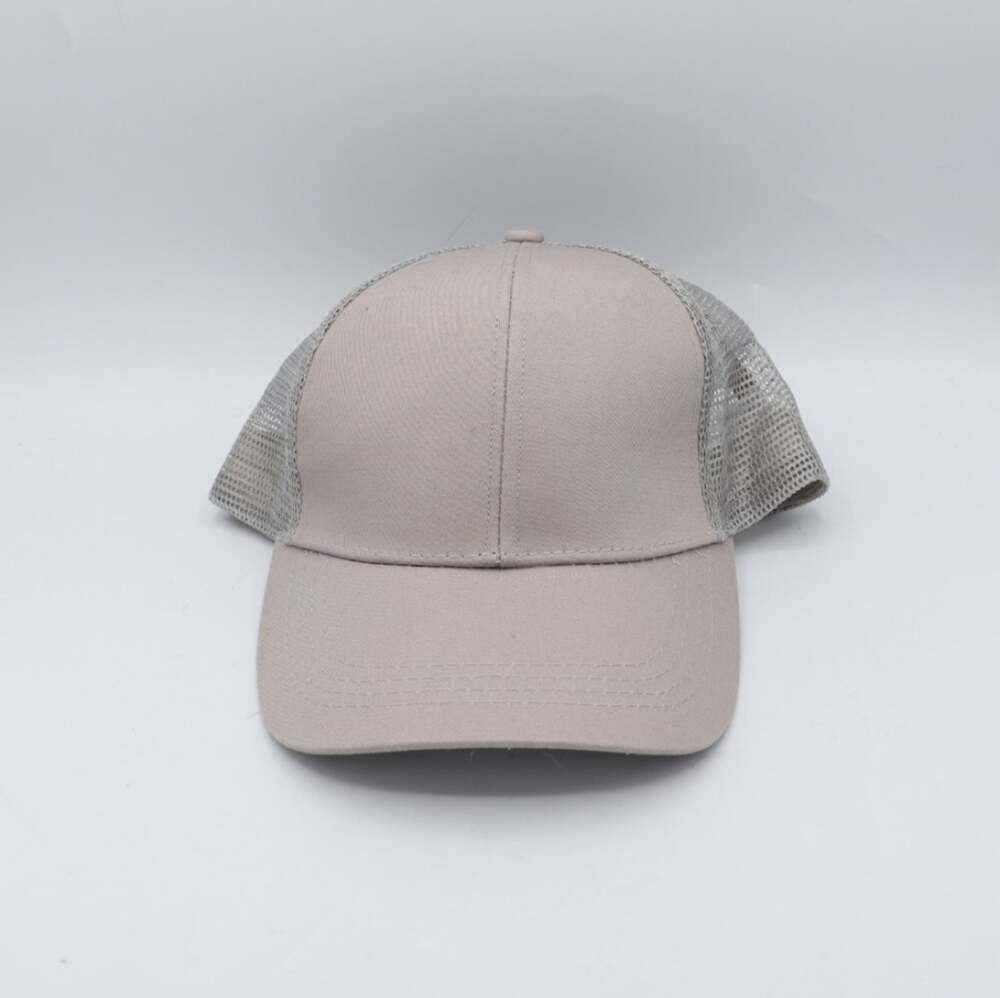 Ponytail Cap/Hat Gray From Uruniq
